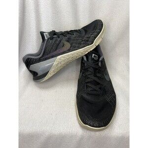 Nike Womens Metcon 3 Training Shoes Black 922880-001 Low Top‎ Lace Up Mesh 8.5